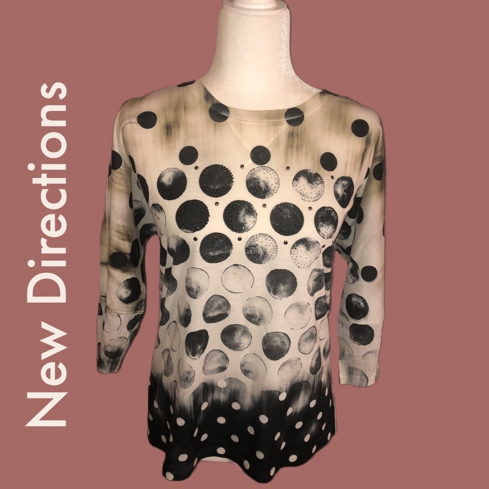 New Directions • Sequined blouse • M